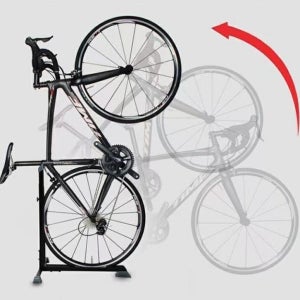 [cm00328]스탠드형 자전거거치대/자전거 보관 스탠드/자전거 수직 거치대/자전거보관대
