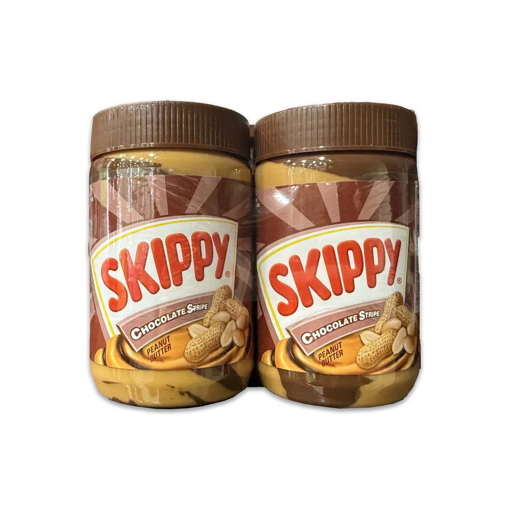 스키피 초콜릿 스트라이프 피넛버터 땅콩버터 530g x 2개 / 트레이더스
