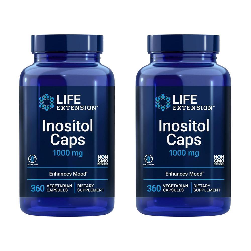 라이프 익스텐션 <b>이노시톨 캡슐 1000mg</b> 360정 2개