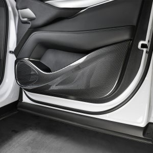 씨라이언7 2열 도어 커버 카본 몰딩 용품