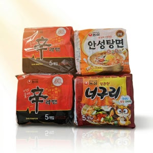 농심 신라면 10 안성탕면 5 너구리 5 총 20봉