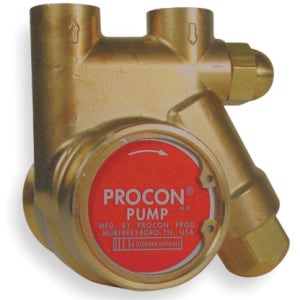 PROCON 2503 로터리 베인 펌프 커피머신 카본네이터 황동 펌프