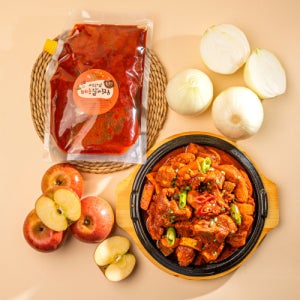 업소용소스 생과일 매운 등갈비찜소스 10kg