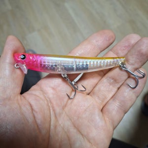 포낚 사일런트 어퍼 농어 표층 싱킹미노우 95mm 23g/27g/29g