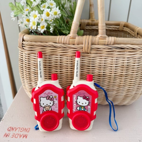 [매이브룸] 헬로 냥 키티 무전기 1set