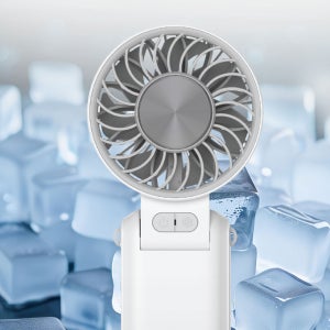 비즈 BZ-FHL50 목걸이 선풍기 접이식 휴대용 냉각 미니 핸디형