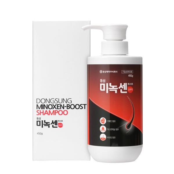 미녹센부스트 탈모완화샴푸 여성남성 저자극볼륨샴푸 450g