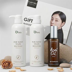 설인아X아사이오일 클래식 기프트 세트 / 헤어에센스+바디세트