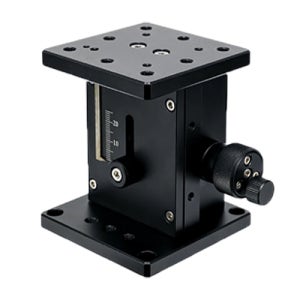 수동 Z축 스테이지[PTS-SD403] PTS-SD403 Manual Z-Axis Stage 이동거리 25 mm 크기 70 × 70 mm