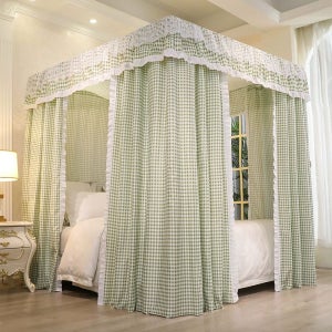 사각 난방텐트 방한텐트 연두 수면 보온 1.2x2.0m 암막 싱글퀸 그린 텐트