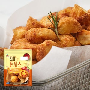 CJ 꼬마 돈까스 애어프라이어 1kg, 4개