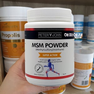 피터앤존 msm 식이유황 엠에스엠 1kg 파우더
