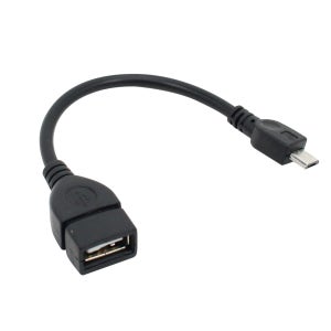 넥시 OTG 젠더 USB(F) - MICRO 5P(M) 10cm NX125