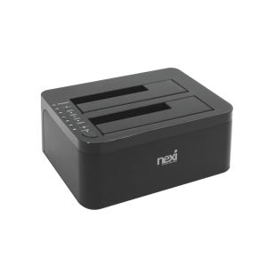 넥시 USB3.0 2Bay 하드 도킹스테이션 NX619