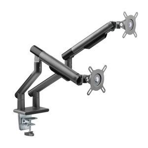 넥시 슬림 알루미늄 듀얼 모니터 암 거치대 NX1197