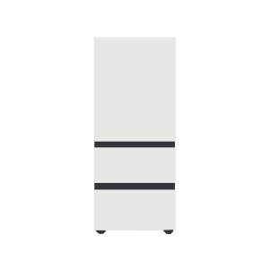 삼성전자 1등급 비스포크 김치플러스 3도어 키친핏 RQ33DB74B1AP01 코타화이트 본사직배설치