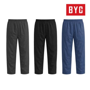 BYC 남녀공용 냉감 9부 바지 홈웨어 냉장고 여름 작업바지 슬림핏 파자마 1매입 4115