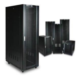 넥시 19형 서버랙 42U H2000 W600 D1000 PDU 8구 타공도어 장비랙