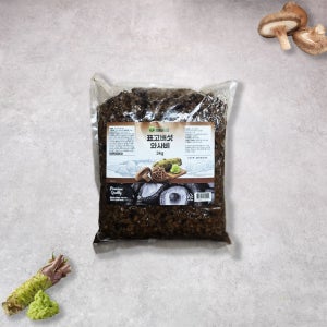 청우 진짜 현미 표고 와사비 표고 버섯 고추냉이 업소용 대용량 , 3kg, 1개