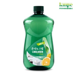 은나노스텝 시즌2 다용도 세정제 리필 1100ml