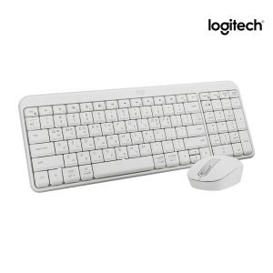 로지텍 코리아 MK250 콤보 무선 키보드 마우스 세트 수신기미포함 PO 오프화이트, 멤브레인