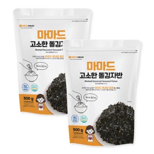 마마드 고소한 돌김자반 1kg 국내산 김자반 볶음 주먹밥 김가루 대용량 업소용 HACCP
