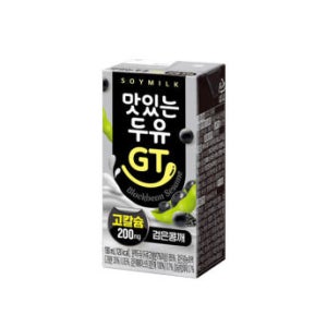 남양 맛있는두유 GT 고칼슘 두유 검은콩깨 190ml 96팩 (24팩 x 4박스)
