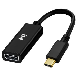 인네트워크 USB 3.1 TO DP 컨버터 PVC 바디 4K60Hz [IN-U31DPBK] INV107