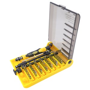 인네트워크 교체형 45 in 1 다목적 드라이버 세트 (자바라) [IN-T45IN1] [JK-6089C] INT132