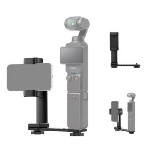 K&F CONCEPT DJI 오즈모 포켓3 포켓4 스마트폰 마운트 확장 홀더
