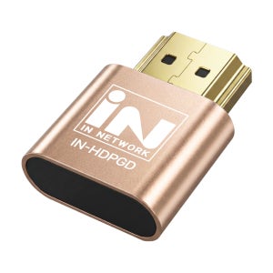 인네트워크 4K 60Hz 지원 HDMI 더미 플러그 디스플레이 에뮬레이터 IN-HDPGD