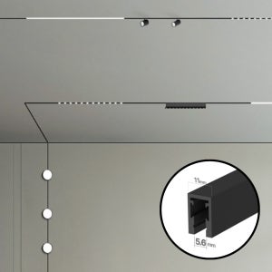 초슬림 마그네틱레일 M5 조명 울트라씬 등기구 레일 1M