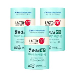 종근당건강 락토핏 키즈 60포 3개