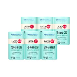 종근당건강 락토핏 키즈 60포 6개