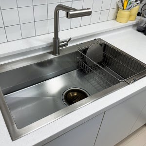 리젠스 사각싱크볼 GQEN8603 엠보 코팅