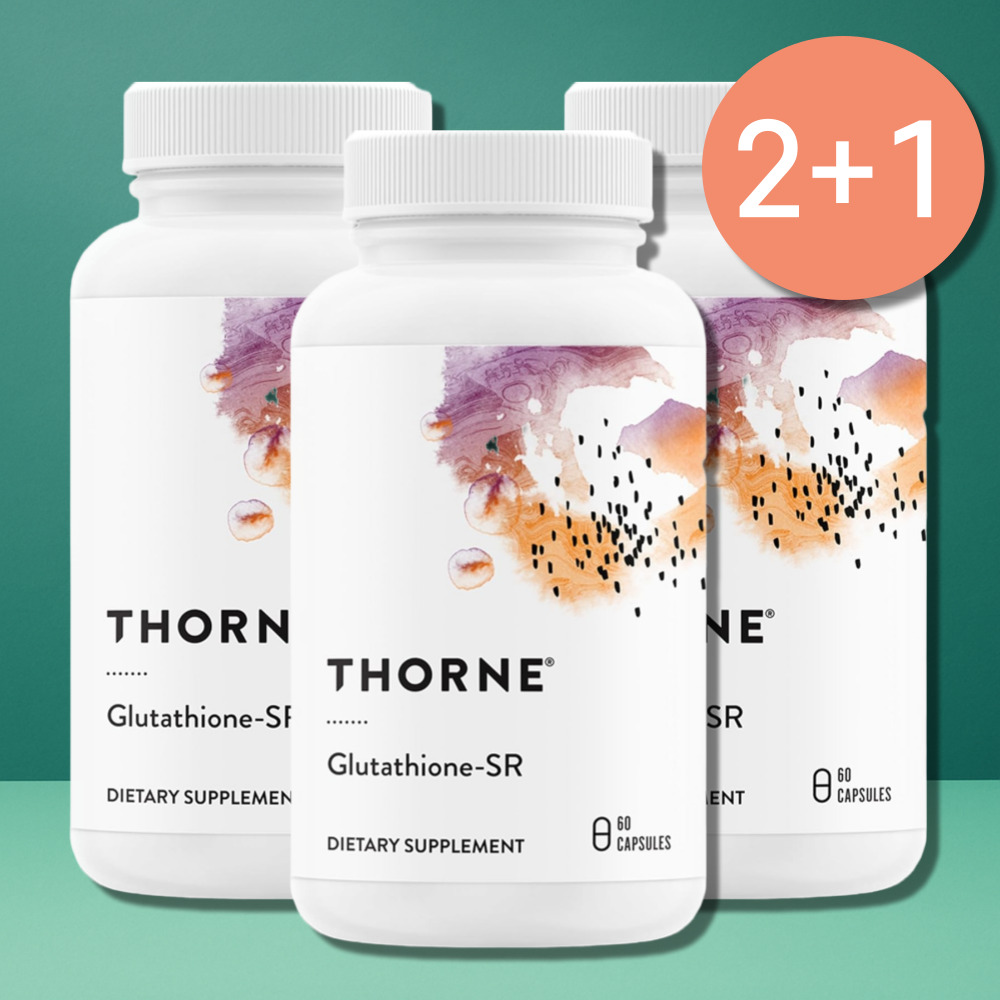 쏜리서치 고함량 <b>글루타치온</b> <b>SR</b> 175mg 60캡슐 글루타티온 3병