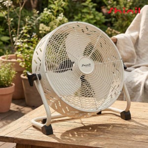 신일 캠핑선풍기 캠핑용 무선 차박 야외 선풍기 캠핑 아이보리 35cm (14인치)