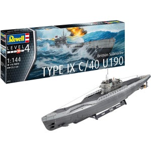 Revell 독일 잠수함 IX C 40형 U190 조립 키트 1144
