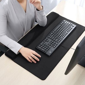 일체형 손목 보호 장패드 빅사이즈 게이밍 장패드 마우스 키보드 방수