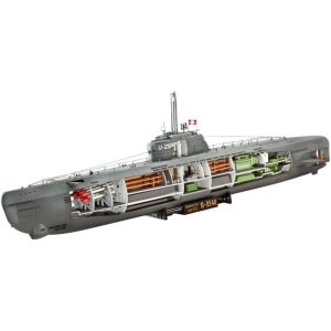 Revell 독일 U-보트 XXI형 잠수함 함선 모형 키트 1144 내부 포함