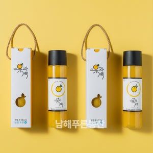 더울때 타 먹는 유자 에이드용 추천, 남해유자로 갈아만든 유자가득 유자청 600g, 2개