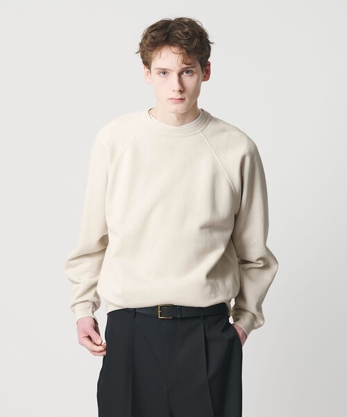 BEAUTY&YOUTH UNITED ARROWS 뷰티앤유스 12온스 헤비웨이트 크루넥 스웨트셔츠