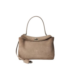 26SS 발렌시아가 여성 스몰 로데오 핸들백 브라운 7897792