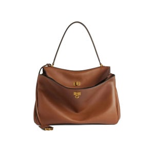 26SS 발렌시아가 여성 미디엄 로데오 핸드백 뉴탠 789772