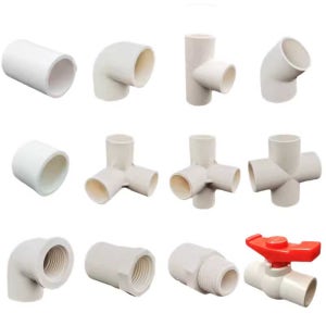 pvc 파이프 연결관 부속 급수관 이음관 수도 조인트 스트레이트 20mm