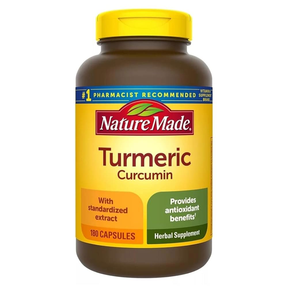 네이처메이드 <b>터메릭 커큐민</b> 500mg 캡슐 180정