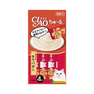 이나바 챠오츄르 4P 참치+킹크랩 SC-108, 56g, 1개