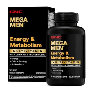 GNC 지앤씨씨 MEGA MEN 남성용 멀티비타민 180정