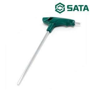사타 SATA 육각 T 핸들 렌치 8mm 200mm 83314 손잡이 랜찌