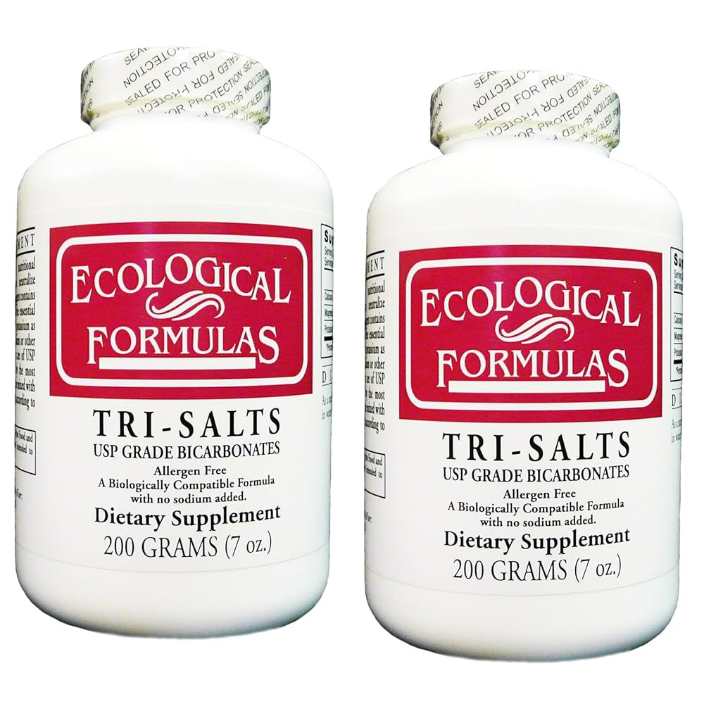 Ecological Formulas <b>Tri</b> <b>Salts</b> 칼슘 마그네슘 칼륨 200 GMS X 2병 나트륨 프리